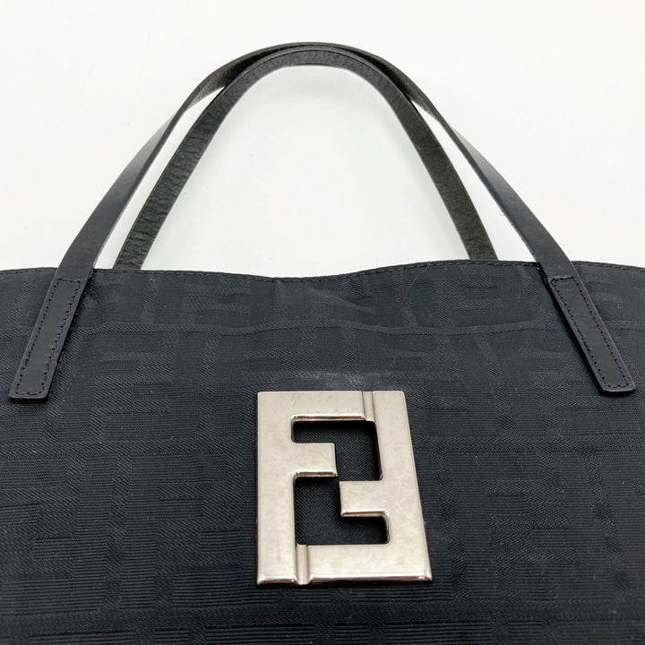 FENDI フェンディ 
 15786  トートバッグ 
ナイロン ブラック