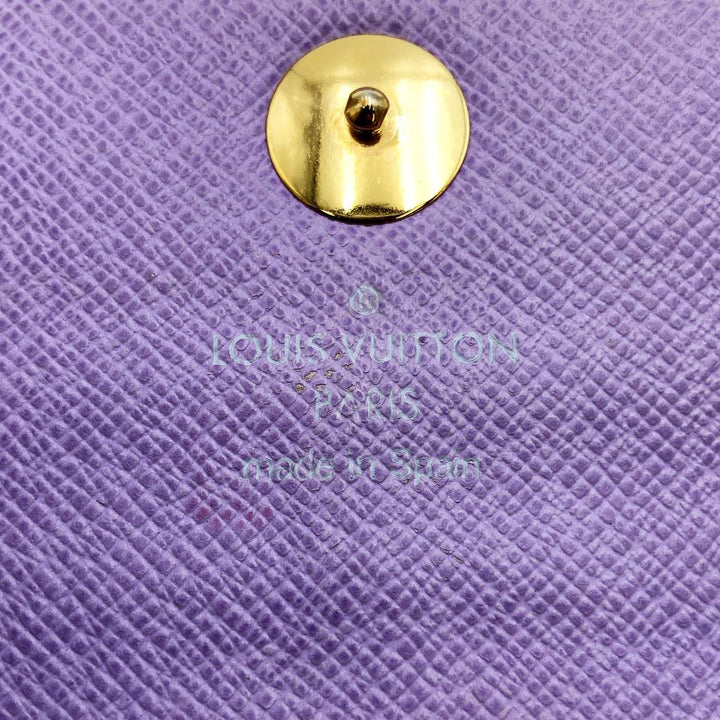LOUIS VUITTON ルイ・ヴィトン 
 ポルトフォイユ・サラ ヴィオレ M60273 長財布 
PVC ブラック