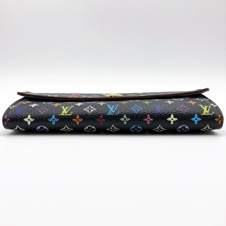 LOUIS VUITTON ルイ・ヴィトン 
 ポルトフォイユ・サラ ヴィオレ M60273 長財布 
PVC ブラック