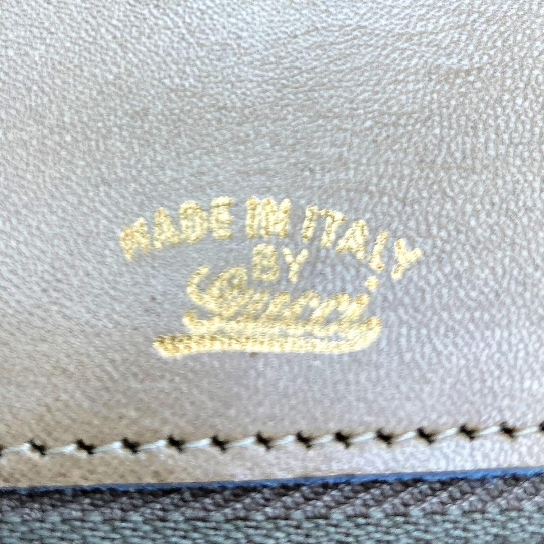 GUCCI グッチ 
 ショルダーバッグ 
レザー ベージュ