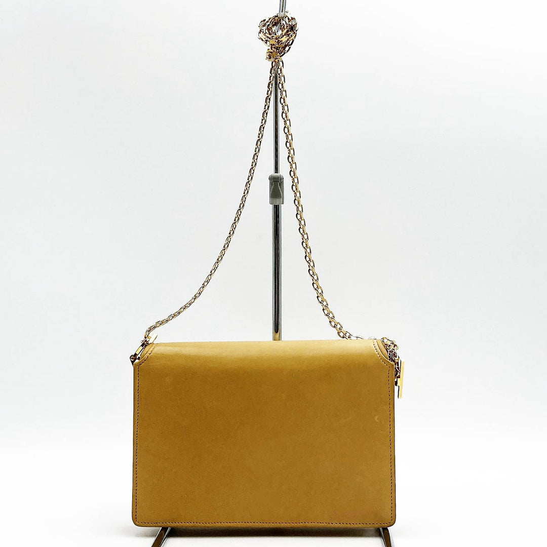 GUCCI グッチ 
 ショルダーバッグ 
レザー ベージュ