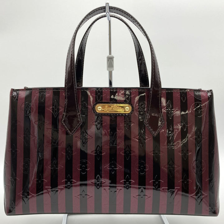 LOUIS VUITTON ルイ・ヴィトン 
 ウィルシャーPM M91701  トートバッグ 
エナメル ワインレッド