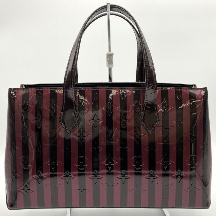 LOUIS VUITTON ルイ・ヴィトン 
 ウィルシャーPM M91701  トートバッグ 
エナメル ワインレッド