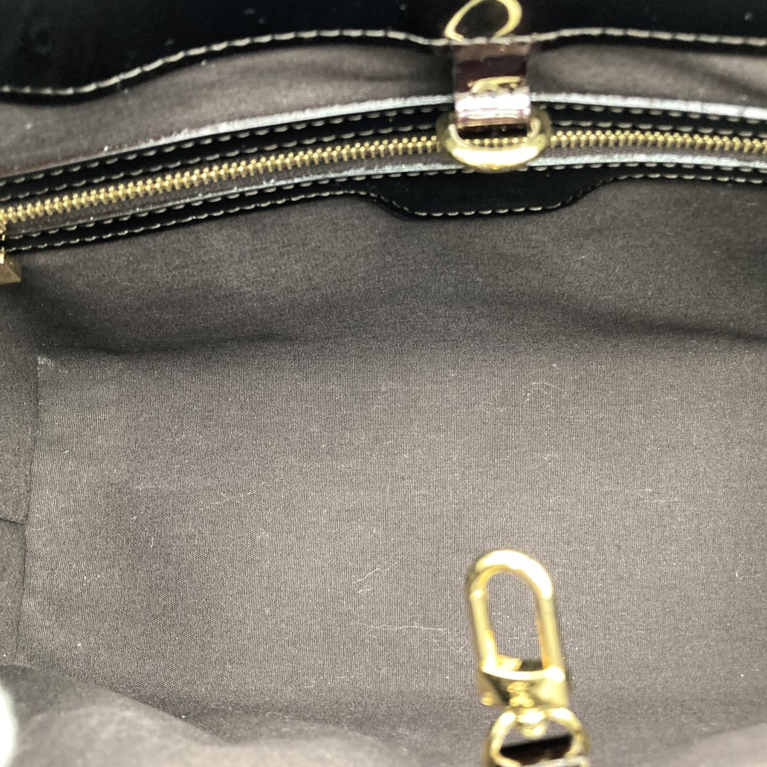LOUIS VUITTON ルイ・ヴィトン 
 ウィルシャーPM M91701  トートバッグ 
エナメル ワインレッド