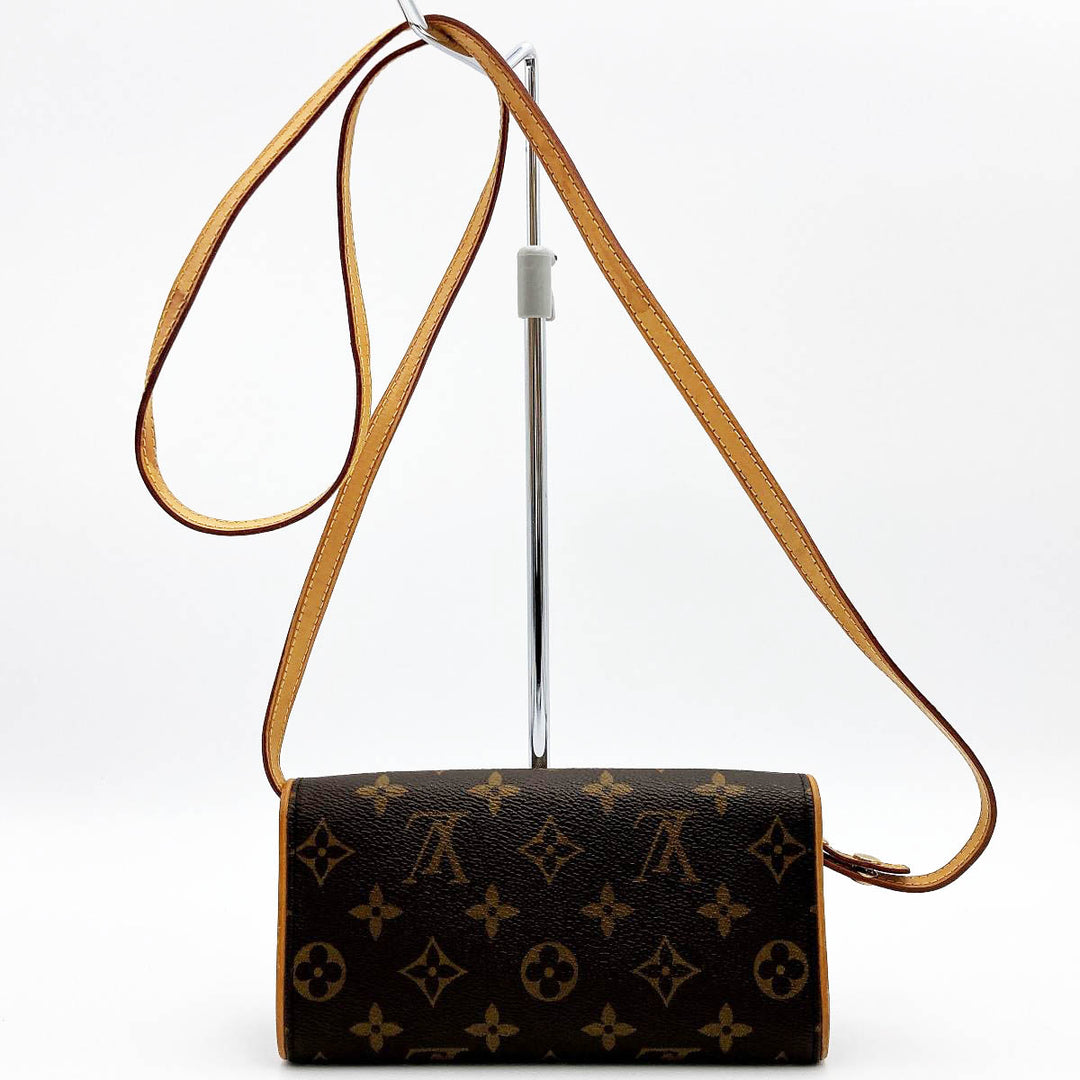 LOUIS VUITTON ルイ・ヴィトン 
 ポシェットツインPM M51854 ショルダーバッグ 
PVC ブラウン