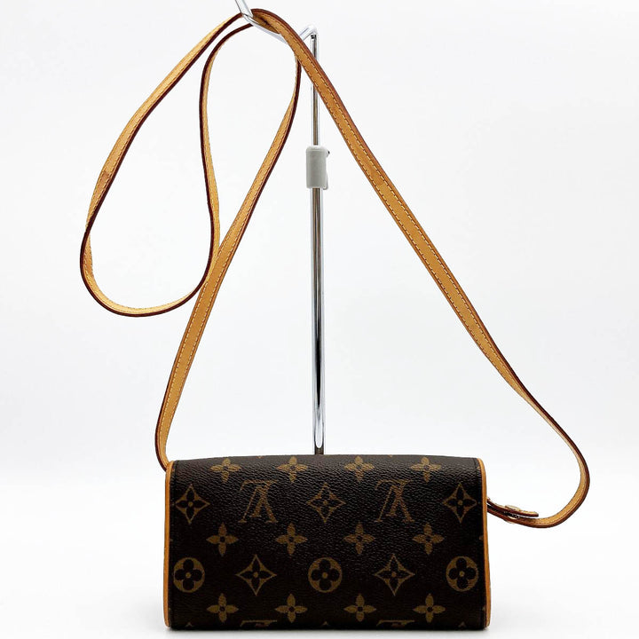 LOUIS VUITTON ルイ・ヴィトン 
 ポシェットツインPM M51854 ショルダーバッグ 
PVC ブラウン