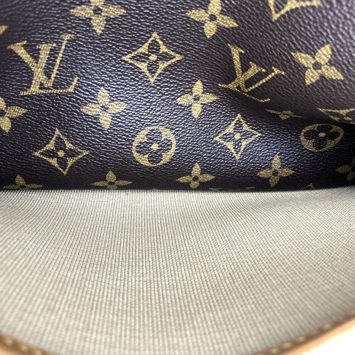 LOUIS VUITTON ルイ・ヴィトン 
 ボーリング ヴァニティ ドーヴィル M47270 ハンドバッグ 
PVC ブラウン