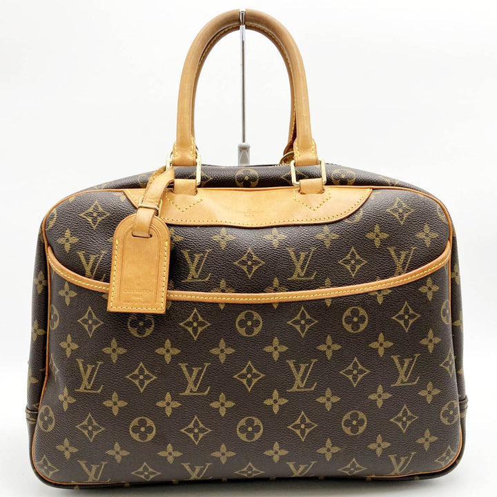 LOUIS VUITTON ルイ・ヴィトン 
 ボーリング ヴァニティ ドーヴィル M47270 ハンドバッグ 
PVC ブラウン