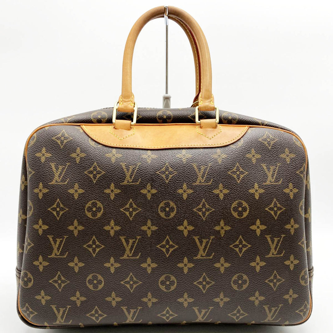 LOUIS VUITTON ルイ・ヴィトン 
 ボーリング ヴァニティ ドーヴィル M47270 ハンドバッグ 
PVC ブラウン