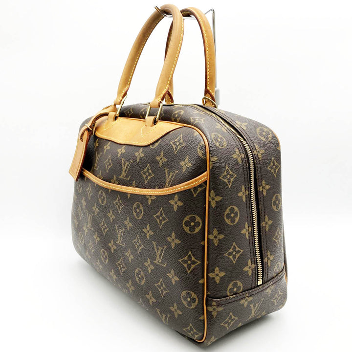 LOUIS VUITTON ルイ・ヴィトン 
 ボーリング ヴァニティ ドーヴィル M47270 ハンドバッグ 
PVC ブラウン