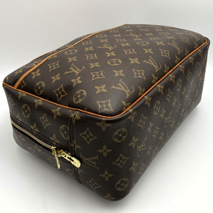 LOUIS VUITTON ルイ・ヴィトン 
 ボーリング ヴァニティ ドーヴィル M47270 ハンドバッグ 
PVC ブラウン