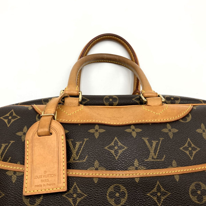 LOUIS VUITTON ルイ・ヴィトン 
 ボーリング ヴァニティ ドーヴィル M47270 ハンドバッグ 
PVC ブラウン