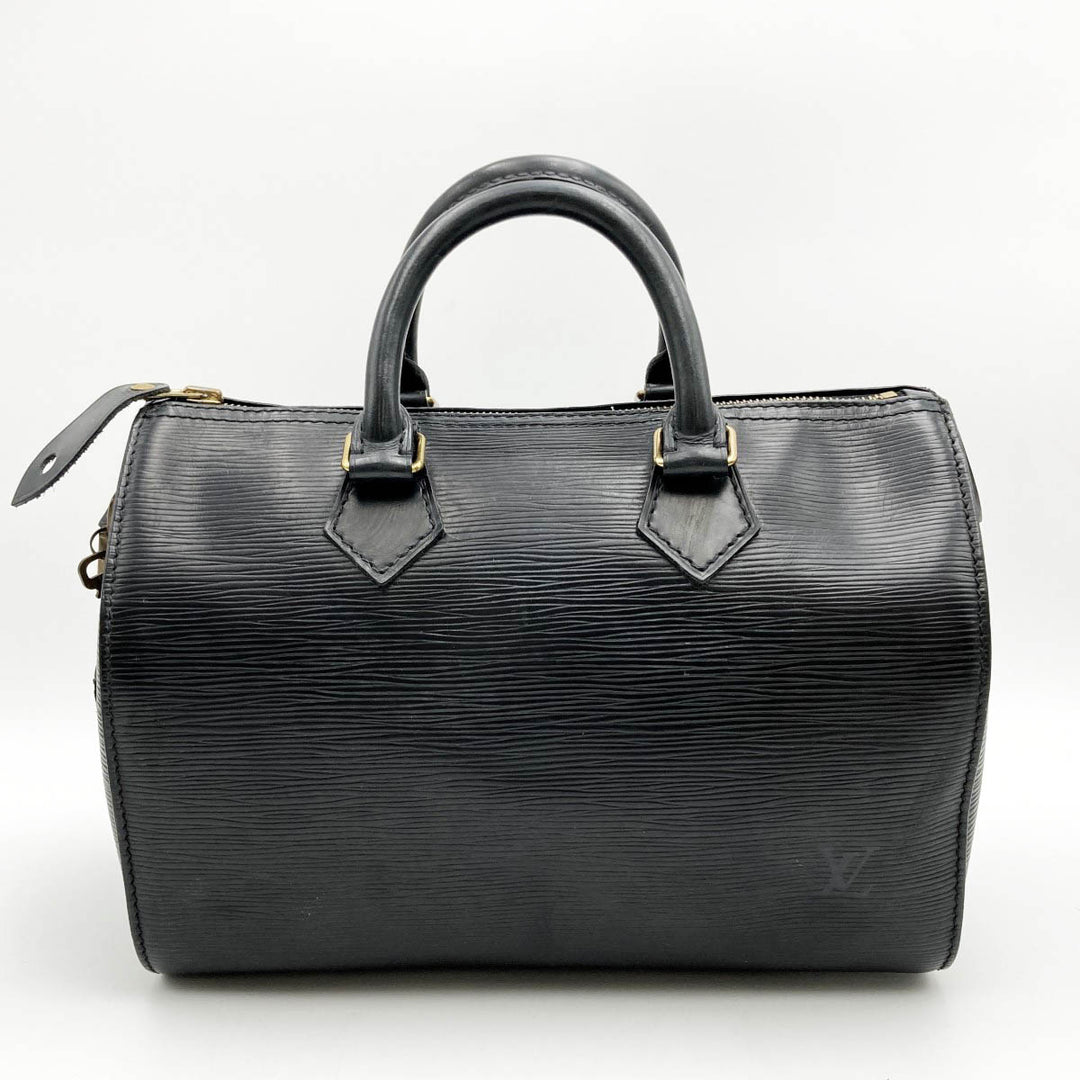 LOUIS VUITTON ルイ・ヴィトン 
 スピーディ25 M59032 ボストンバッグ 
エピレザー ブラック