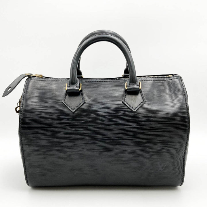 LOUIS VUITTON ルイ・ヴィトン 
 スピーディ25 M59032 ボストンバッグ 
エピレザー ブラック