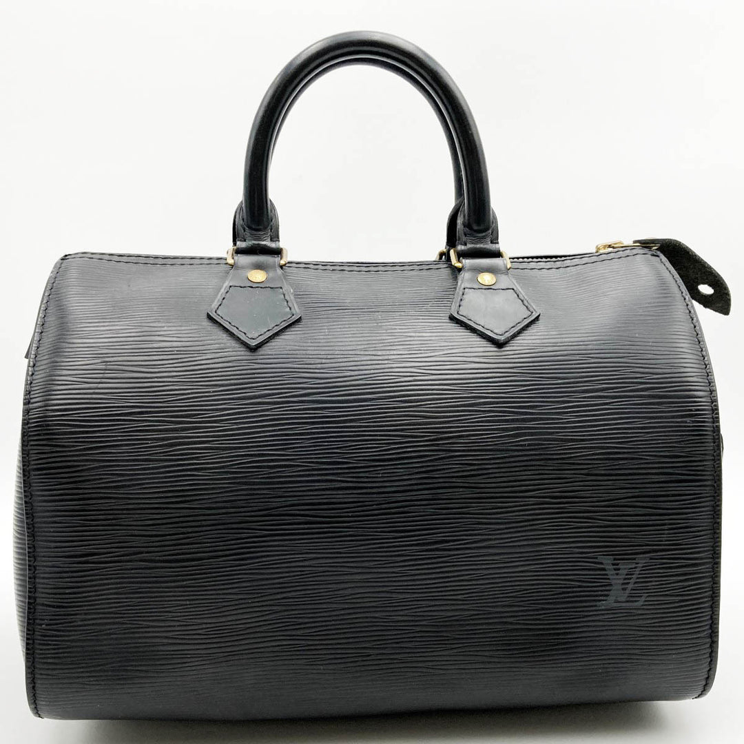 LOUIS VUITTON ルイ・ヴィトン 
 スピーディ25 M59032 ボストンバッグ 
エピレザー ブラック