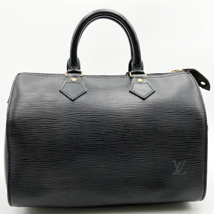 LOUIS VUITTON ルイ・ヴィトン 
 スピーディ25 M59032 ボストンバッグ 
エピレザー ブラック