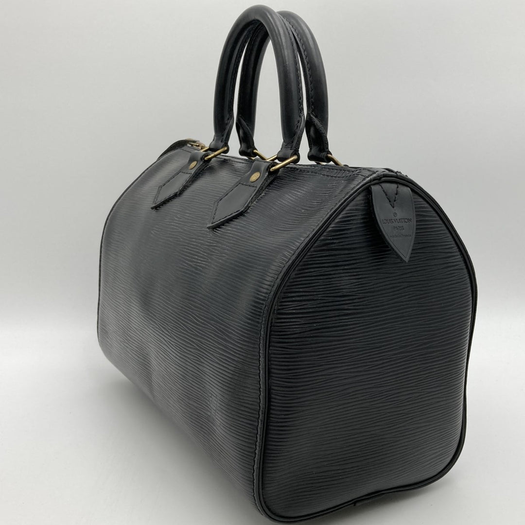 LOUIS VUITTON ルイ・ヴィトン 
 スピーディ25 M59032 ボストンバッグ 
エピレザー ブラック