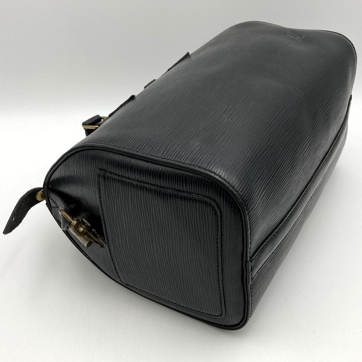 LOUIS VUITTON ルイ・ヴィトン 
 スピーディ25 M59032 ボストンバッグ 
エピレザー ブラック