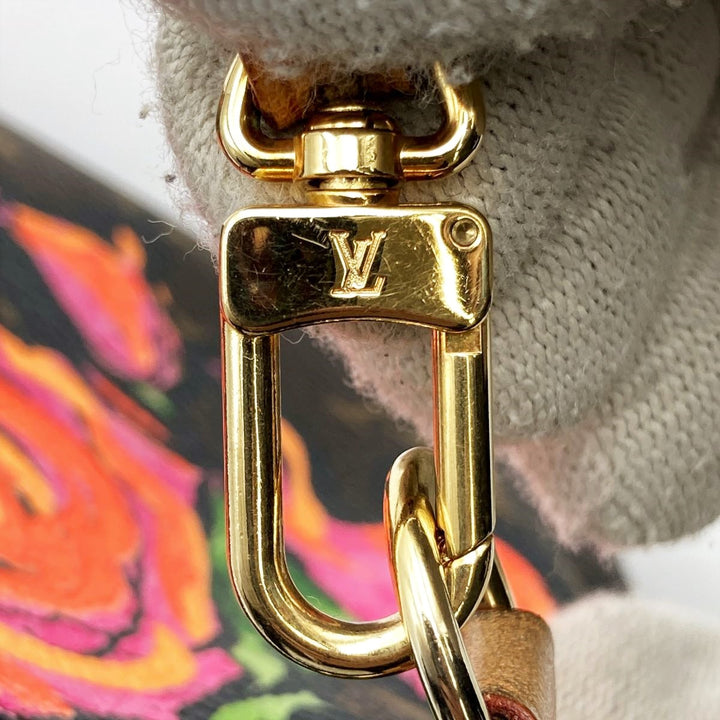 LOUIS VUITTON ルイ・ヴィトン 
 アクセソワール M48615 ハンドバッグ 
PVC ブラウン