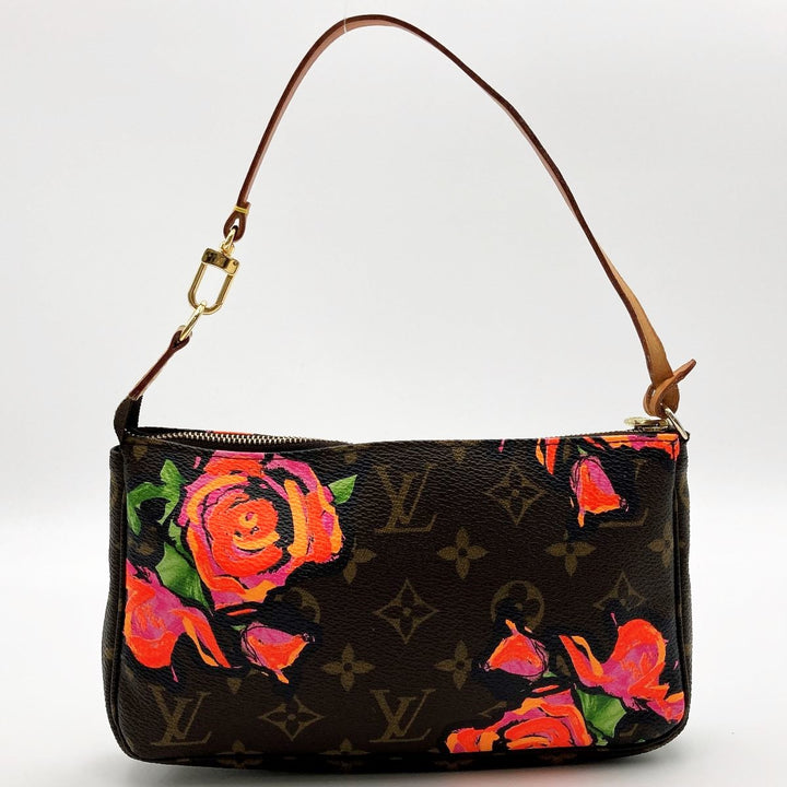 LOUIS VUITTON ルイ・ヴィトン 
 アクセソワール M48615 ハンドバッグ 
PVC ブラウン