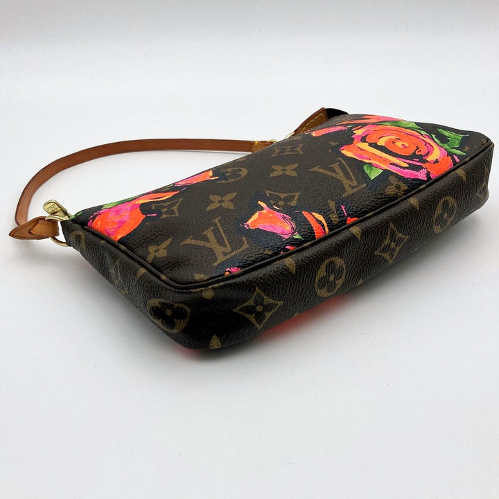 LOUIS VUITTON ルイ・ヴィトン 
 アクセソワール M48615 ハンドバッグ 
PVC ブラウン