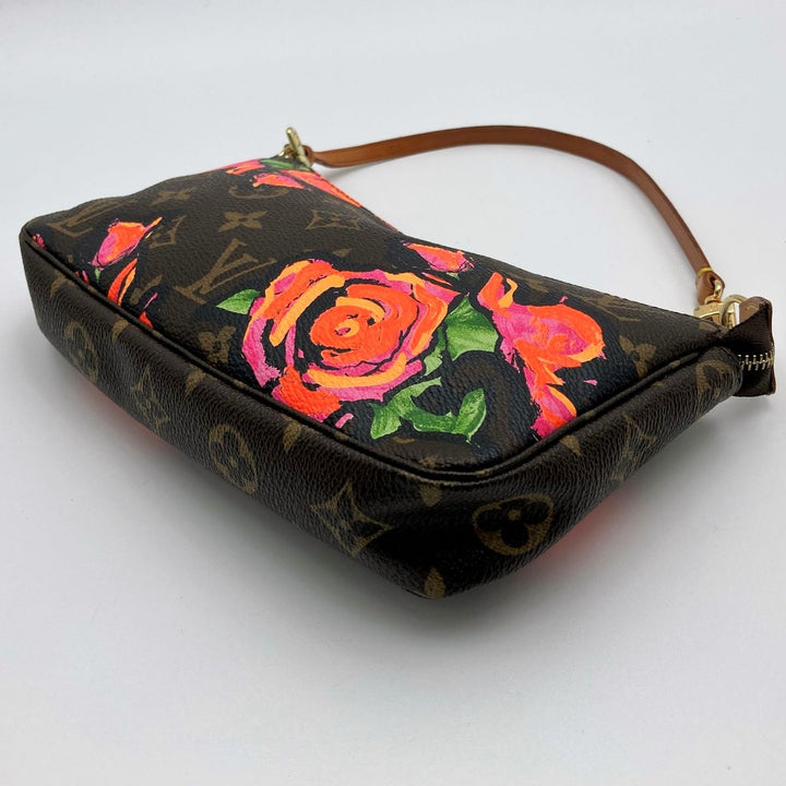 LOUIS VUITTON ルイ・ヴィトン 
 アクセソワール M48615 ハンドバッグ 
PVC ブラウン