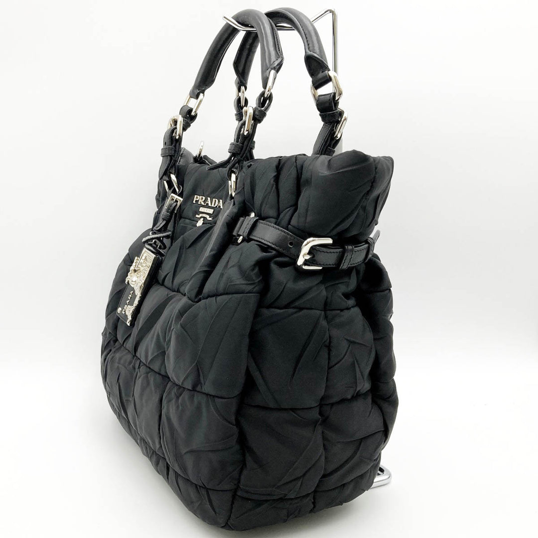PRADA プラダ 
 ショルダーバッグ 
ナイロン ブラック