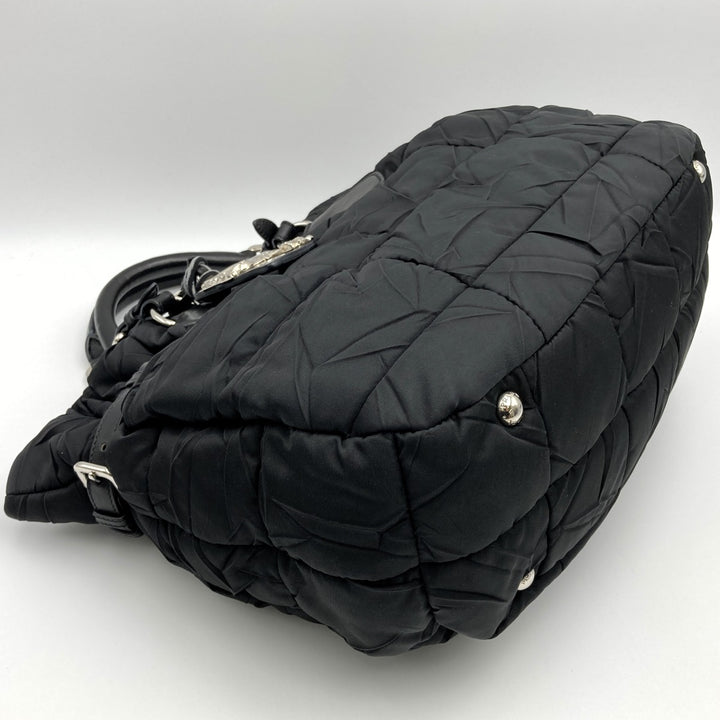 PRADA プラダ 
 ショルダーバッグ 
ナイロン ブラック