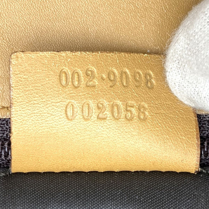 GUCCI グッチ 
 002 9098 トートバッグ 
ナイロン ブラウン