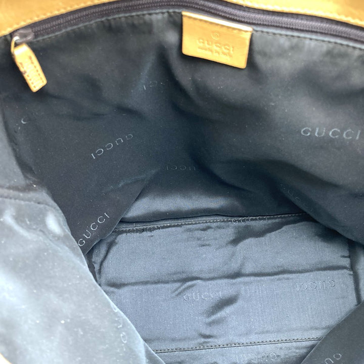GUCCI グッチ 
 002 9098 トートバッグ 
ナイロン ブラウン