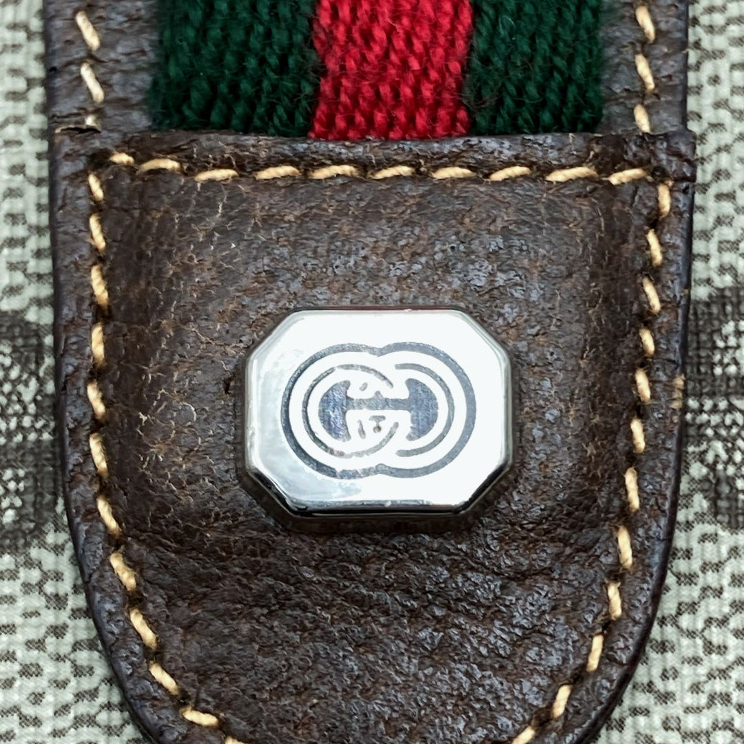 GUCCI グッチ 
 014・122・6052 クラッチバッグ 
GGスプリームキャンバス ブラウン