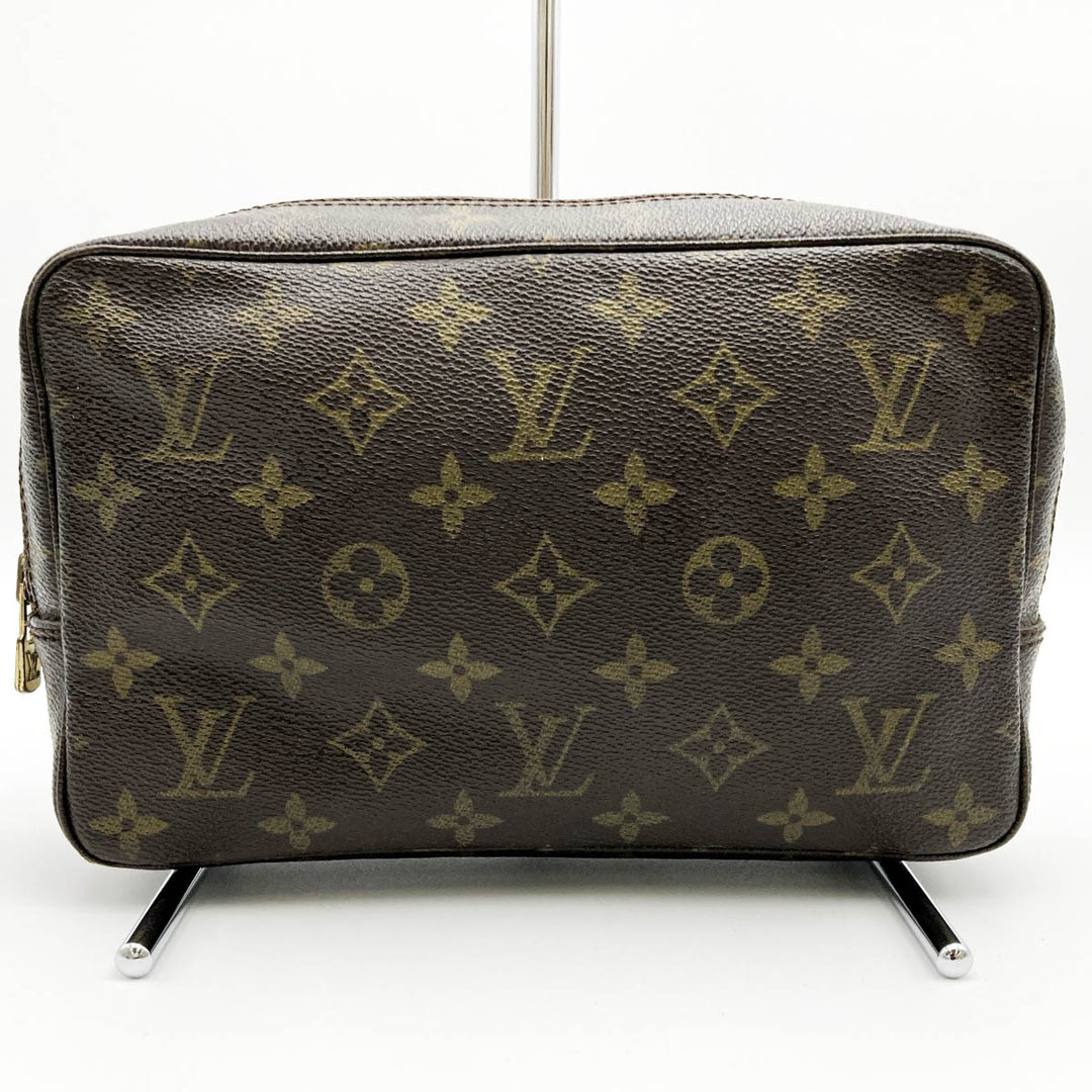 LOUIS VUITTON ルイ・ヴィトン 
 トゥルーストワレット23 M47524 クラッチバッグ 
PVC ブラウン