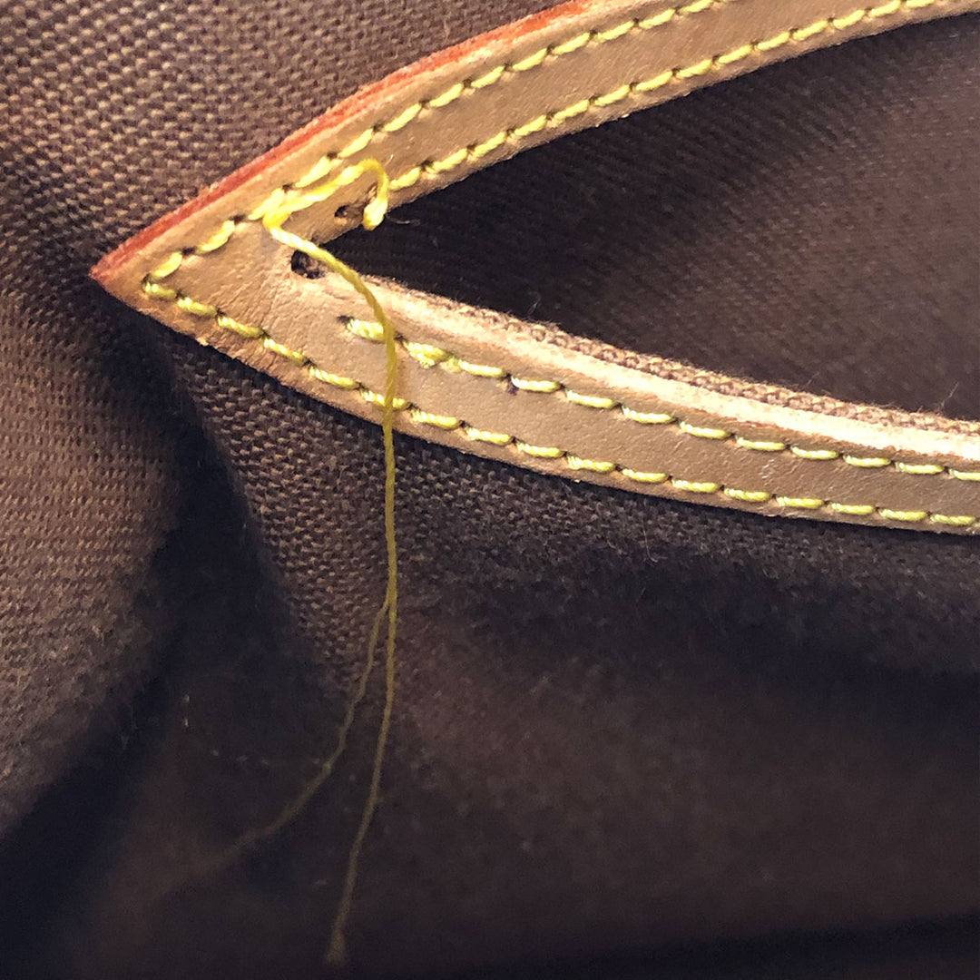 LOUIS VUITTON ルイ・ヴィトン 
 アルマ 旧型 M51130 ハンドバッグ 
モノグラムキャンバス/ヌメ革  ブラウン