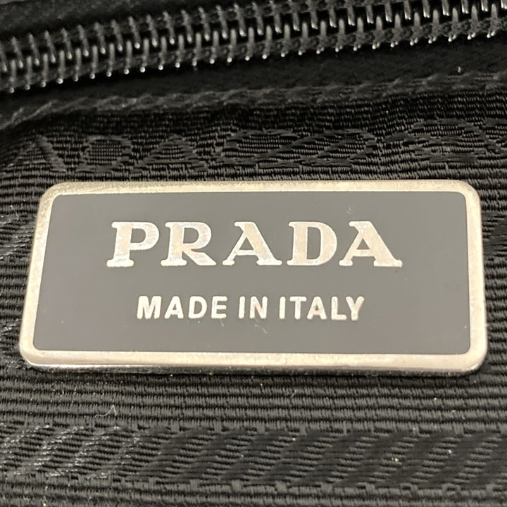 PRADA プラダ 
 ボストンバッグ 
ナイロン ブラック