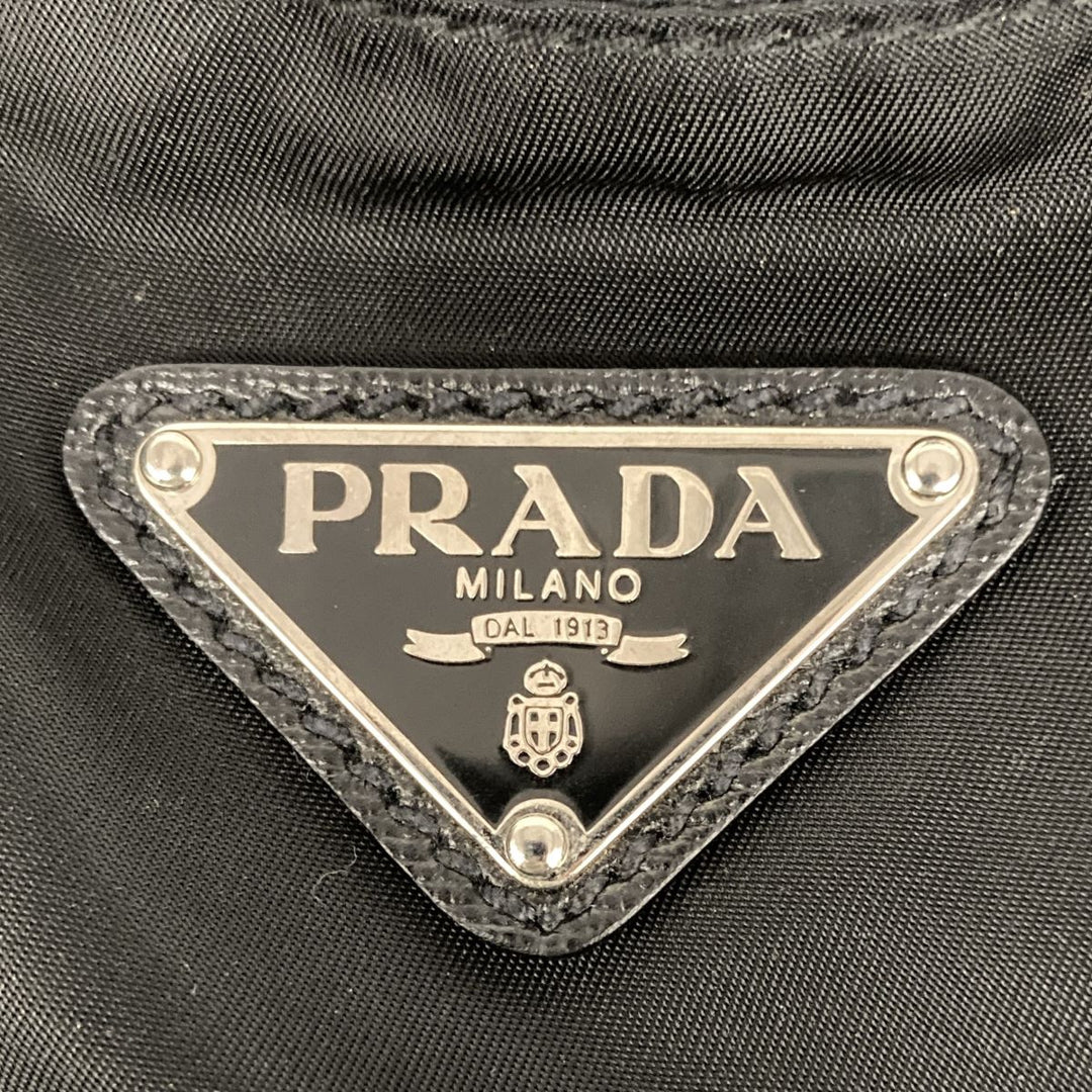 PRADA プラダ 
 ボストンバッグ 
ナイロン ブラック