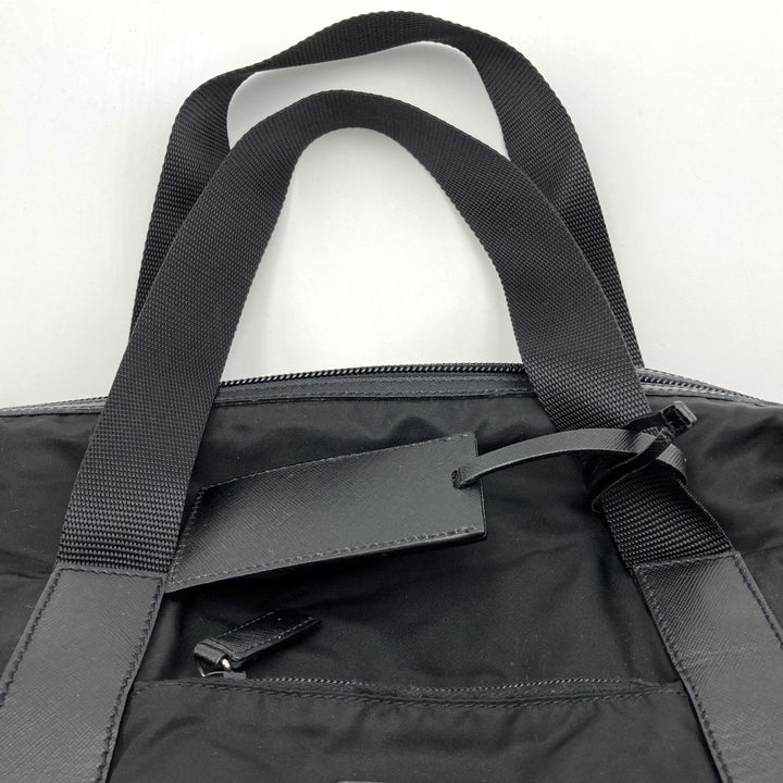PRADA プラダ 
 ボストンバッグ 
ナイロン ブラック