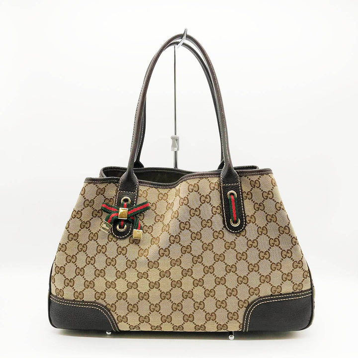 GUCCI グッチ 
 プリンシー 163805 ショルダーバッグ 
GGキャンバス ブラウン