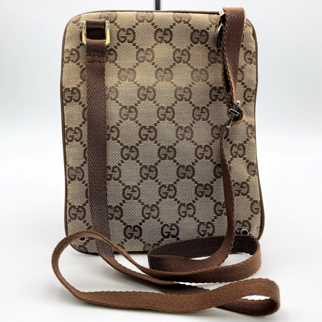 GUCCI グッチ 
 90479 ショルダーバッグ 
GGキャンバス ブラウン
