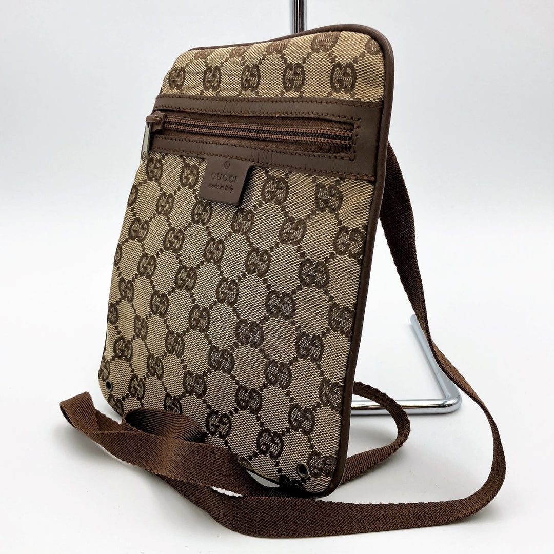 GUCCI グッチ 
 90479 ショルダーバッグ 
GGキャンバス ブラウン
