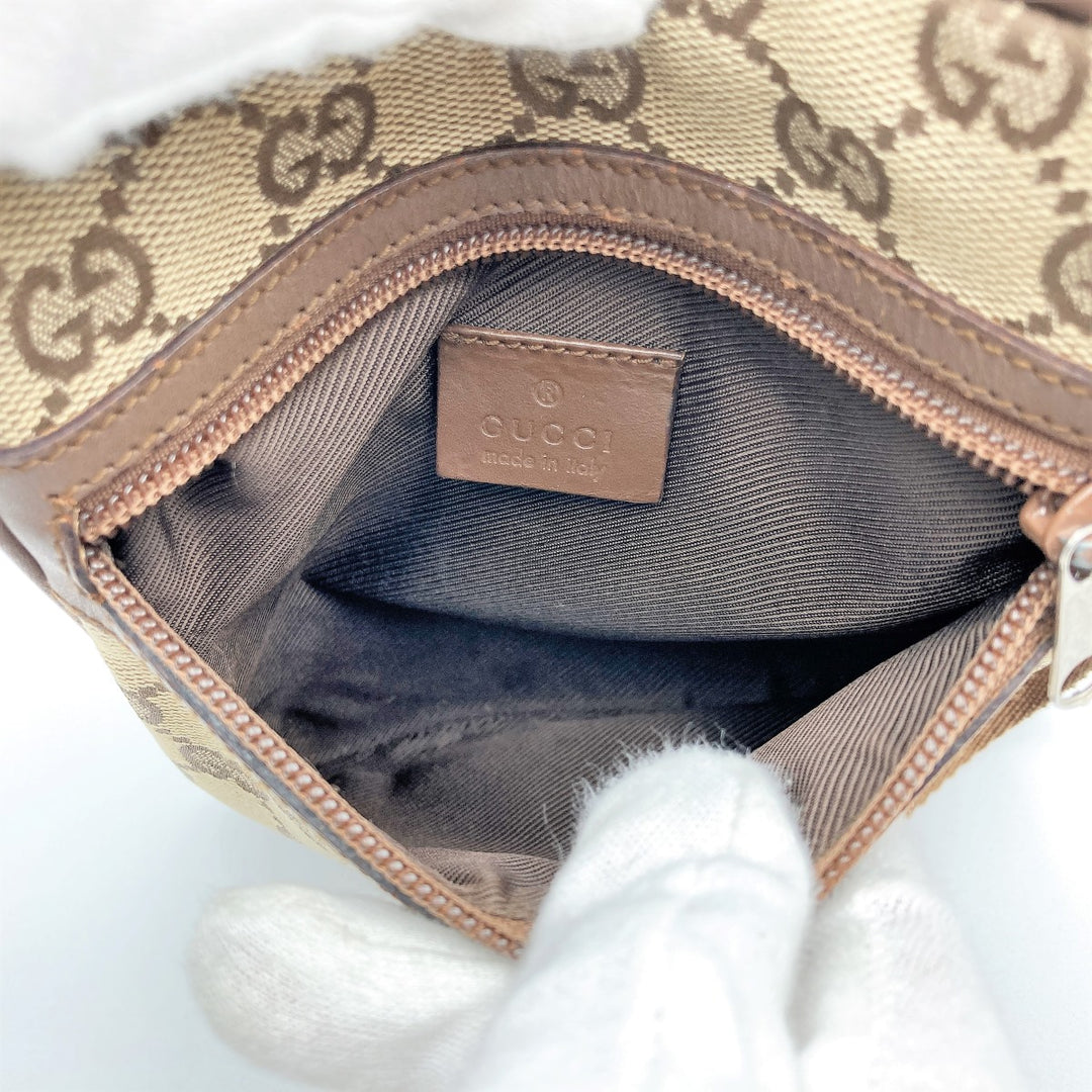 GUCCI グッチ 
 90479 ショルダーバッグ 
GGキャンバス ブラウン