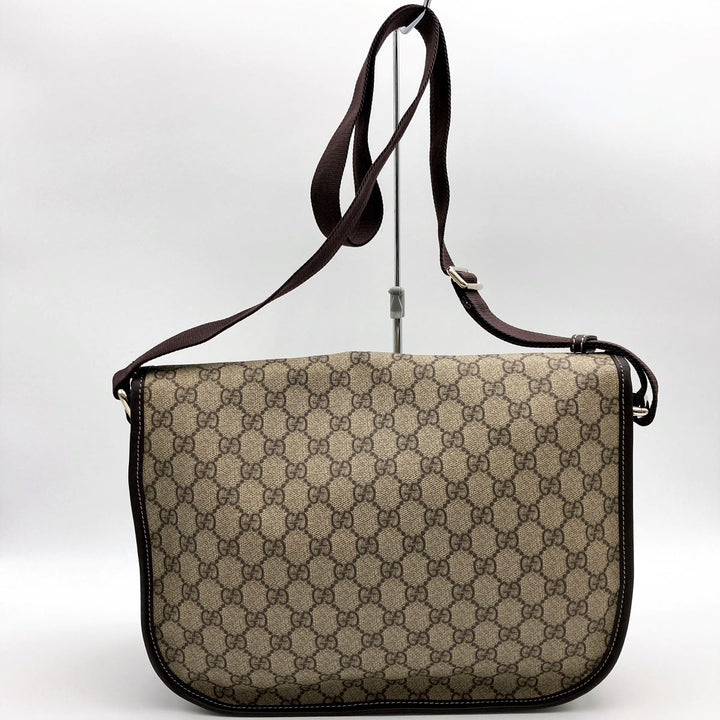 GUCCI グッチ 
 201732 ショルダーバッグ 
GGスプリームキャンバス ブラウン