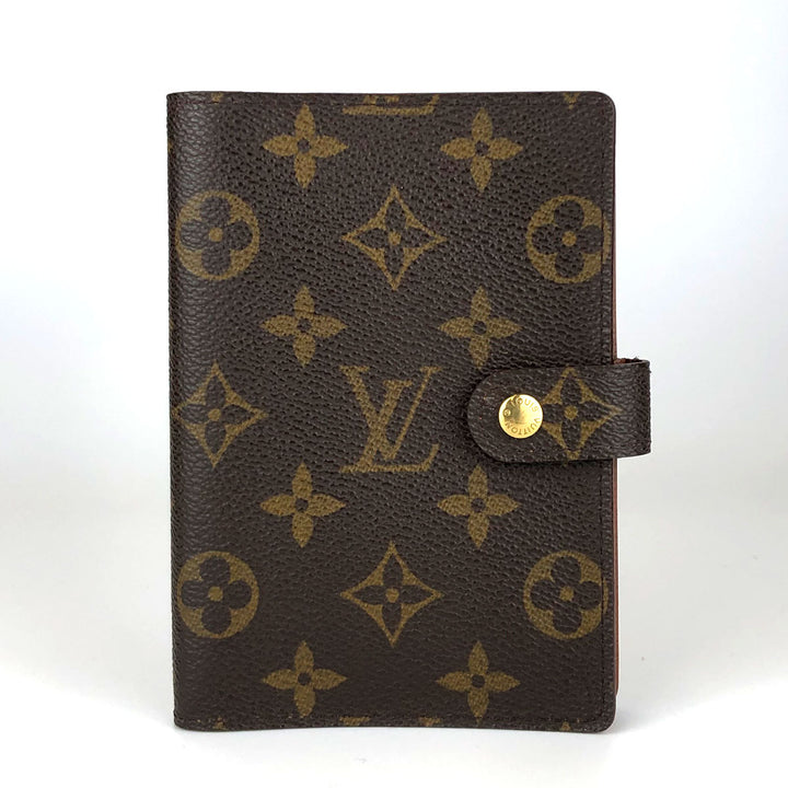 LOUIS VUITTON ルイ・ヴィトン 
 アジェンダ PM R20005 手帳 
モノグラムキャンバス ブラウン