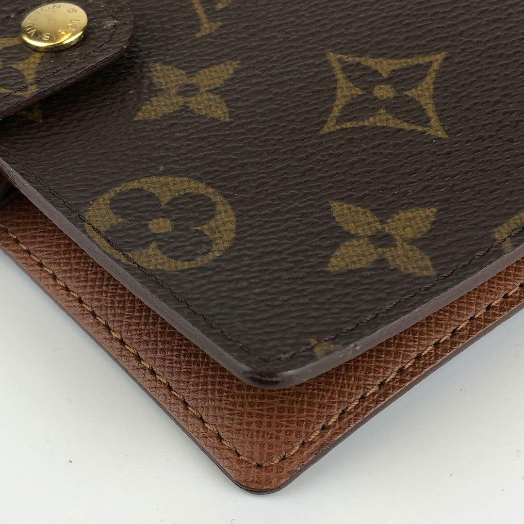 LOUIS VUITTON ルイ・ヴィトン 
 アジェンダ PM R20005 手帳 
モノグラムキャンバス ブラウン
