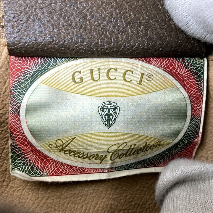 GUCCI グッチ 
 111・02 ボストンバッグ 
GGスプリームキャンバス/PVC  ブラウン