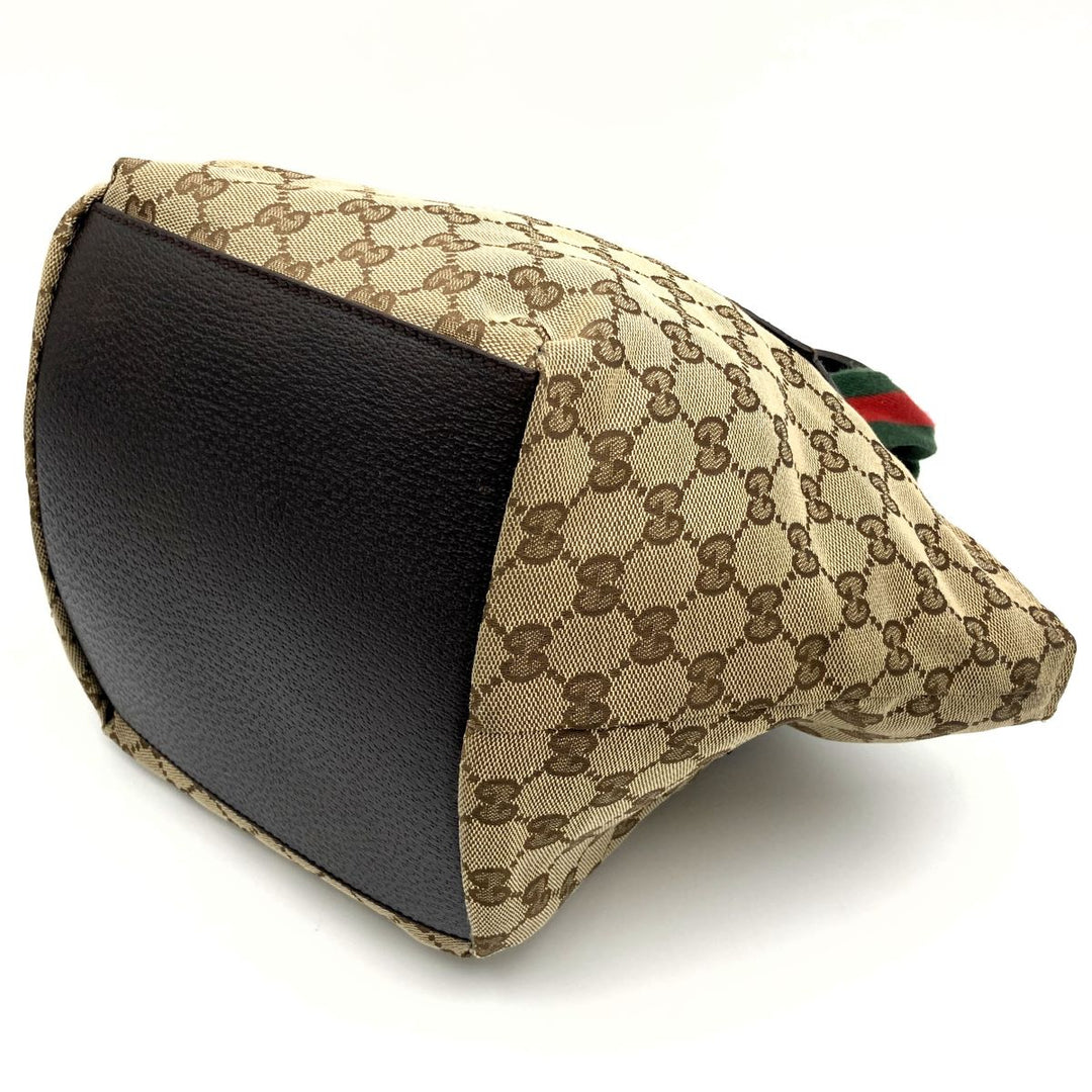 GUCCI グッチ 
 131228 トートバッグ 
GGキャンバス ブラウン