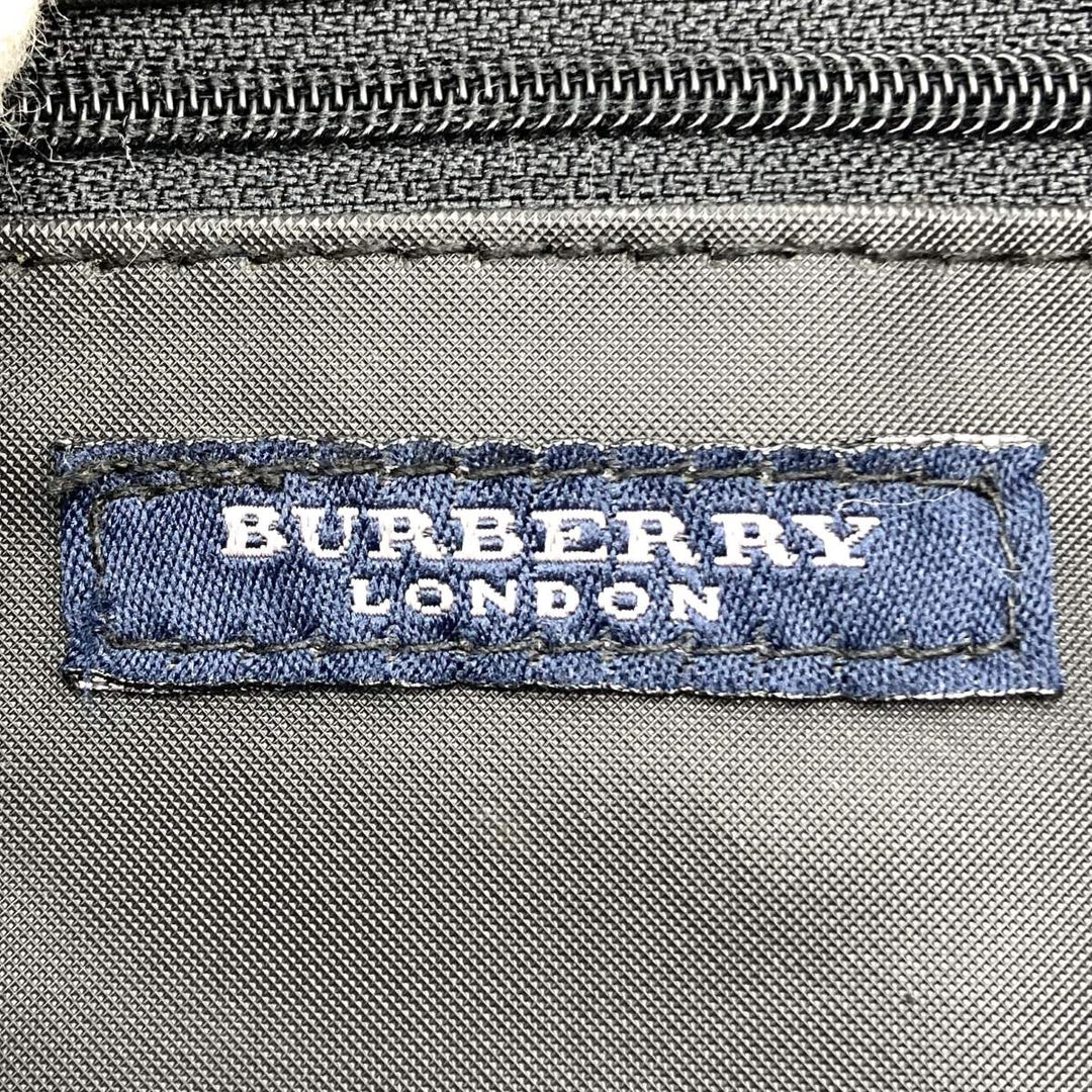 BURBERRY バーバリー 
 トートバッグ 
キャンバス/レザー  ブラウン