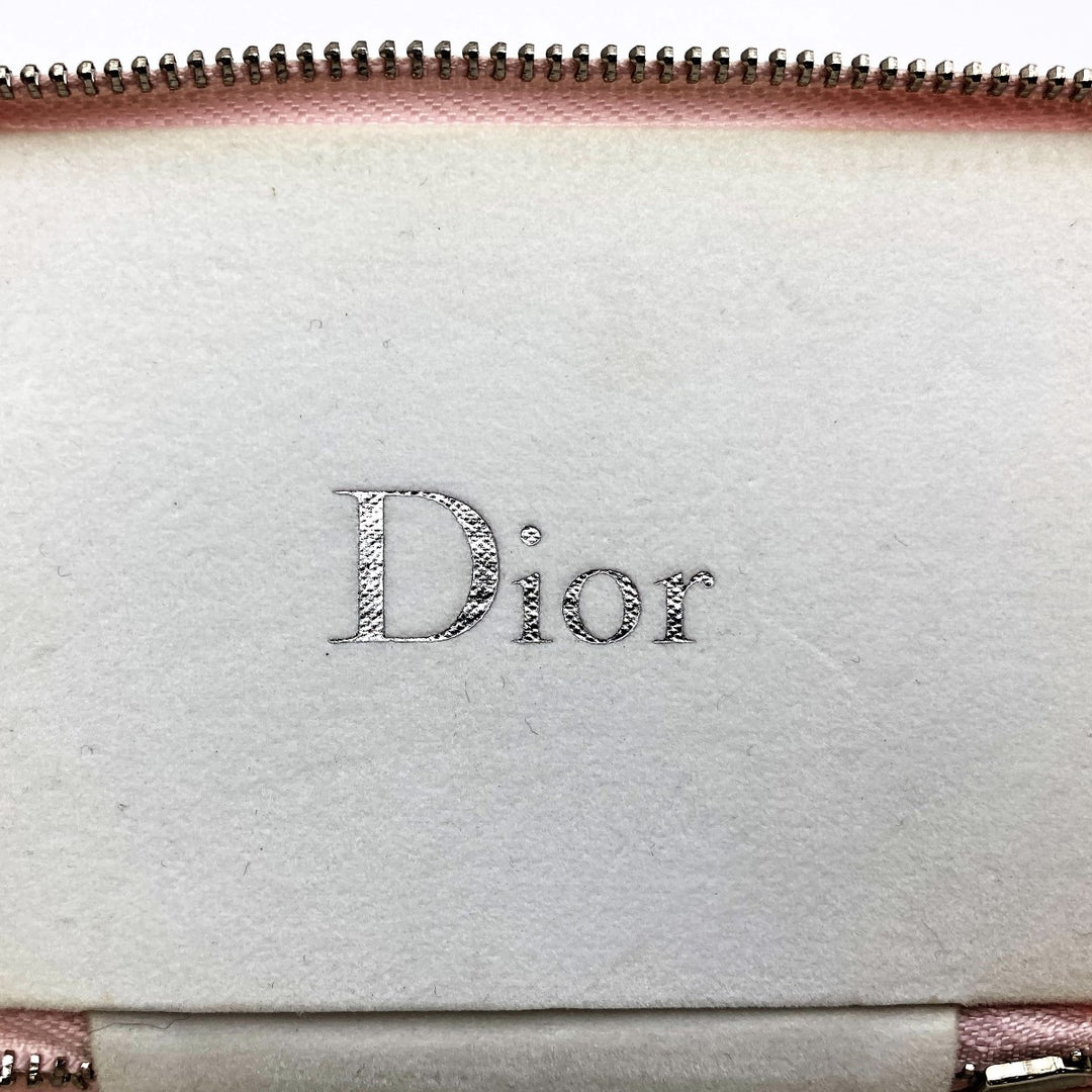 Dior ディオール 
 C400071661 アクセサリーポーチ 
レザー ピンク