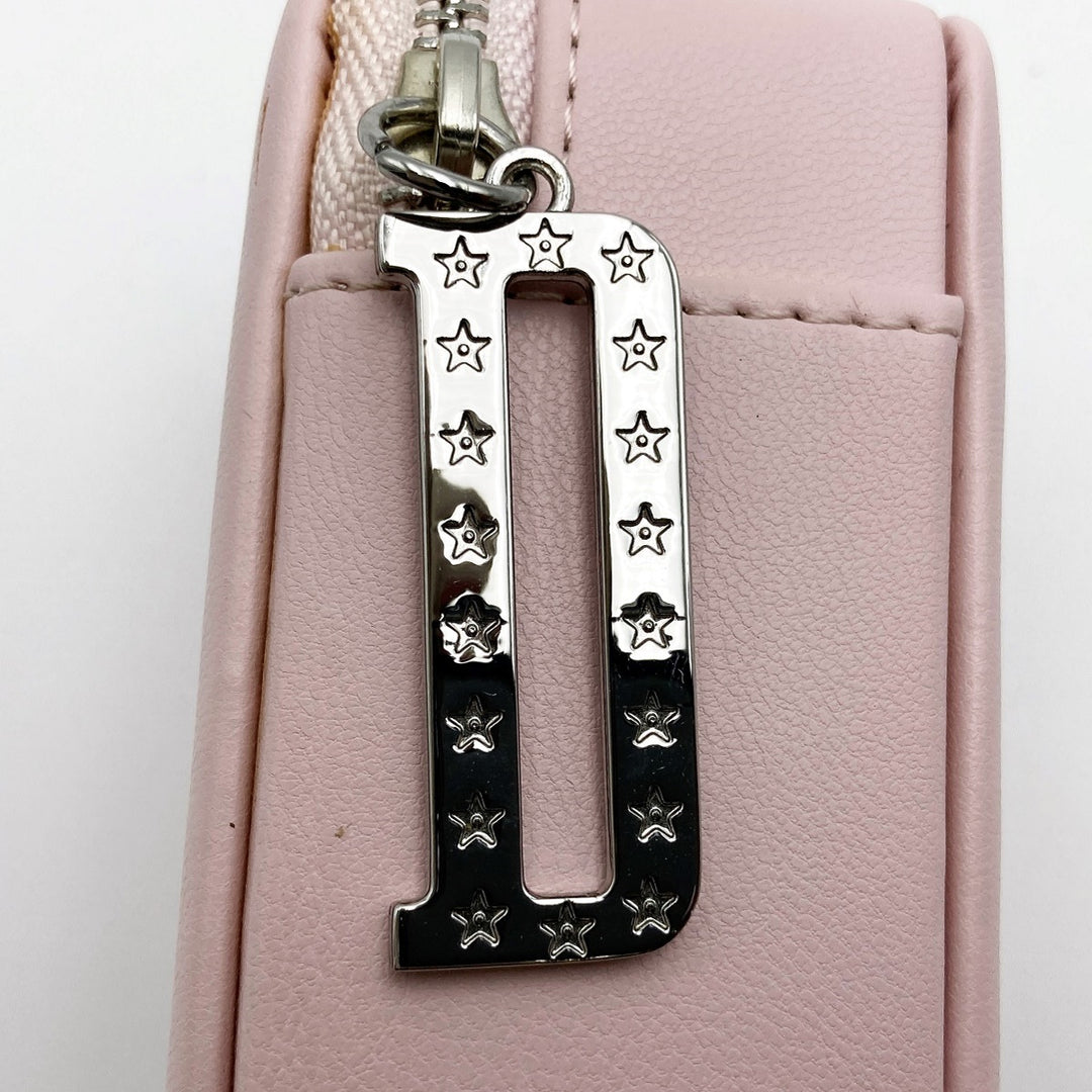 Dior ディオール 
 C400071661 アクセサリーポーチ 
レザー ピンク
