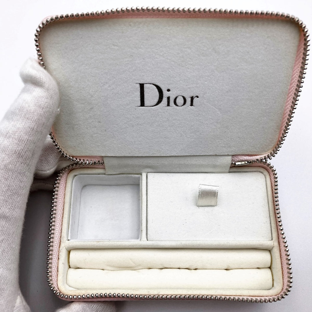 Dior ディオール 
 C400071661 アクセサリーポーチ 
レザー ピンク