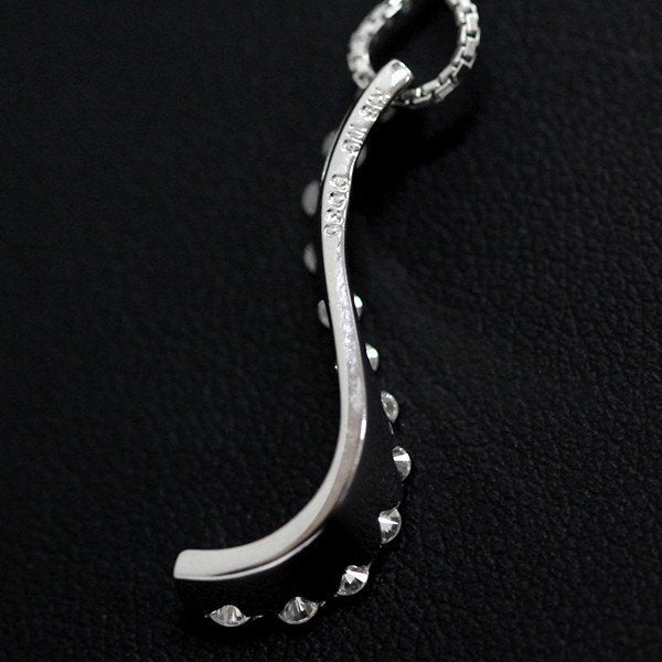 K18WG 
ネックレス
 ダイヤモンド：0.30ct 5.2g